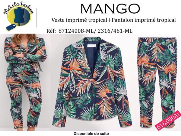 Veste imprimé