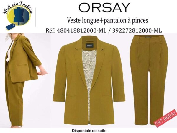 Veste longe + pantalon